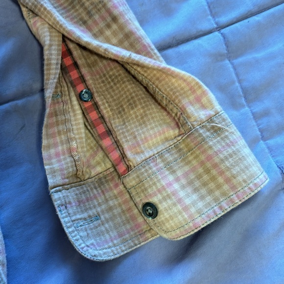 Free People x Tricia Fix Twofer Top Collared Button Down Long Sleeve Shirt NWT! - Picture 8 of 12